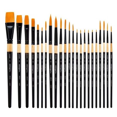 KINGART Brush Set Mixed Media 21 pc