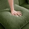 RISOKEYS Modular 2-Seat Loveseat Boneless Sofa - Cloud Sectional Couch with Deep Seat, 2-Seat Sofa Couch with Throw Pillows, Corduroy Fabric - 4 of 4