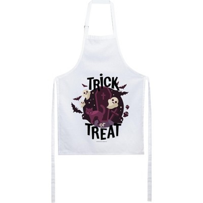 Bioworld Trick Or Treat Halloween White Apron