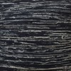 Saro Lifestyle Denim Chindi Placemat, 14"x20" Oblong, Navy Blue (Set of 4) - 3 of 3