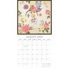 2026 Square Wall Calendar, Boxers, 16-Month Animals Theme with 180 Reminder Stickers (12x12 In) - 3 of 4