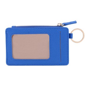 Buxton Women's Vegan Leather Everywhere Lanyard ID Wallet - 1 of 4