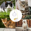 Interactive Cat Feather Toys 2025 Upgraded Interactive Cat Toys for Indoor Cats, Teaser Catnip Toy for Kitten Cats White - 3 of 4