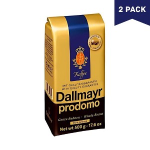 Dallmayr Prodomo Whole Bean Coffee 17.6oz/500g - Pack of 2 - 1 of 4