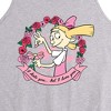 Men's - Hey Arnold! - Valentine's I Love You Graphic Tank Top - 2 of 2