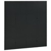 vidaXL 4-Panel Room Divider in Black - 63"x70.9" Steel Privacy Screen - Easy-to-Assemble, Multipurpose Room Partition - 3 of 4