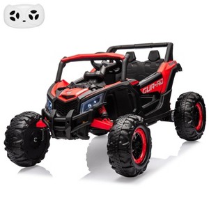 24V 2 Seater Ride on UTV Car for Big Kids,Electric Vehicle,Battery Powerd Electric Off-Road UTV Car w/Remote Control,2 * 200W Motor, Spring Suspension - 1 of 4