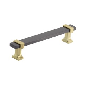 Amerock Overton Split Finish Cabinet or Drawer Pull - 1 of 4