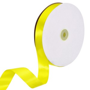 Unique Bargains Silky Polyester Smooth Shiny Fabric Ribbons - 1 of 4
