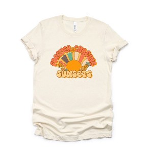Simply Sage Market Women's Retro Forever Chasing Sunsets Short Sleeve Graphic Tee - 1 of 2