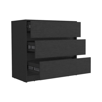 NicBex 3 Drawer Dresser for Bedroom,Modern Style Wooden Drawers with Free Pulls,Dressers for Kids Room,Living Room,Entry and Hallway