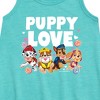 Girls' - Paw Patrol - Puppy Luv Graphic Sleeveless Aline Dress - 2 of 4
