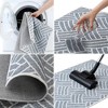 Sussexhome Drop Collection Cotton Heavy Duty Low Pile Area Rug , 2' x 3' - 4 of 4