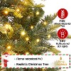 Yaheetech 6Ft/7.5Ft Pre-Lit Artificial Christmas Tree for Home Party - 4 of 4