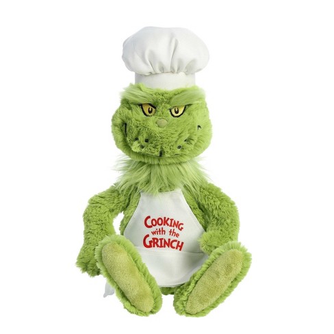 Aurora Large Chef Grinch Dr. Seuss Whimsical Stuffed Animal Green 14 Target