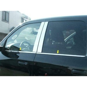 QAA is Compatible with 2009-2018 RAM Trucks 4 Piece Stainless Window Sill Trim Set WS49935 - 1 of 4