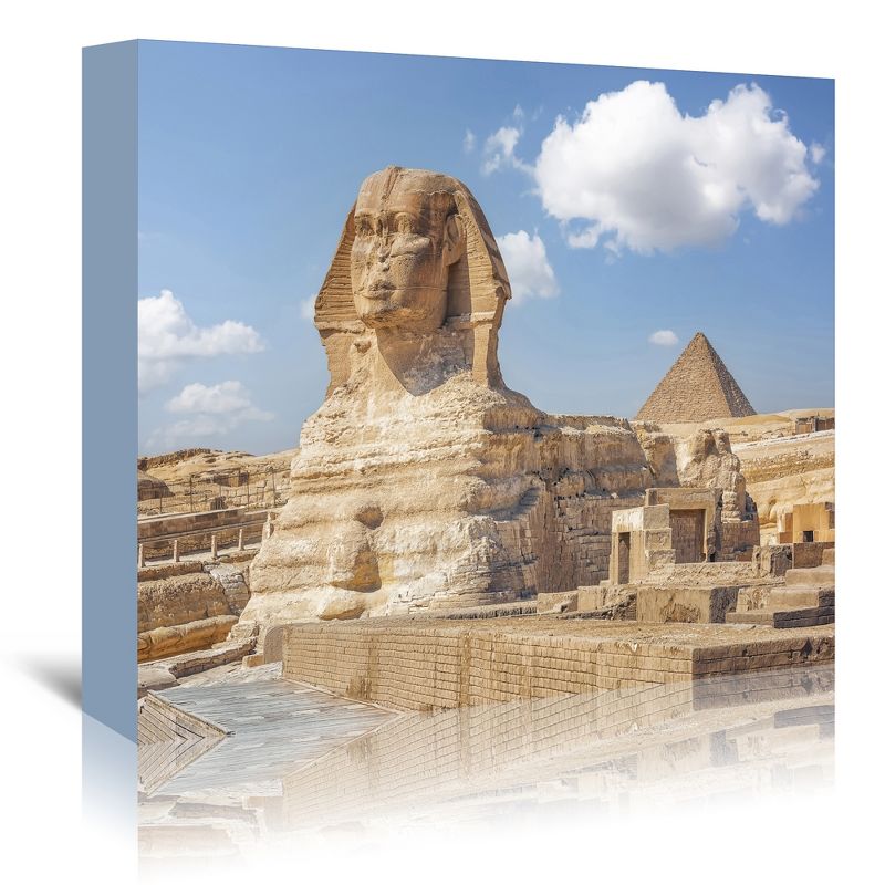 Americanflat Modern Wall Art Room Decor - The Sphinx by Manjik Pictures, 1 of 7