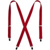 CTM Women's Elastic Clip-End 1 Inch Basic Suspenders - 4 of 4