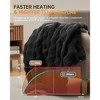 Electric Blanket, Soft Velvet, Quick-Heating, Multiple Temperature Settings, Timer Function, Machine Washable, Overheat Protection, ETL Certified - 4 of 4