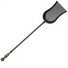 Barton 5pcs Hearth Fireplace Set Fire Tools Brush Brass Iron 31" Base - 3 of 4