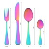 REGALWOVEN Stainless Steel Durable Rust-Proof Corrosion Resistant Flatware Set 24 Pcs 1 Set - 2 of 4