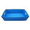 Flipside Corrugated Plastic Letter Tray Blue 4/Pack (40362) - 3 of 4