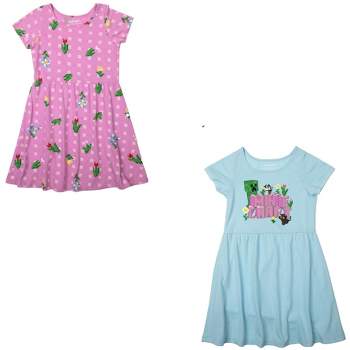 Minecraft 2 Pack Dresses for Youth Girls