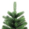 vidaXL Christmas Tree Artificial Xmas Tree with Needle-Shaped Branches Green - 35.4" Green - 3 of 4