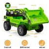 12V Kids Ride-On Dump Truck, Ride On Construction Vehicles 4 Wheelers Toy for Kids w/Remote Control, Dump Bed, Shovel, Bluetooth Music Player, Lights - 3 of 4