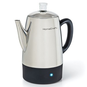 HomeCraft HCPC10SS 10-Cup Stainless Steel Coffee Percolator - 1 of 4