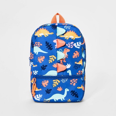 Toddler Boys&#39; 13.25&#34; Dinosaur Backpack - Cat &#38; Jack&#8482; Blue