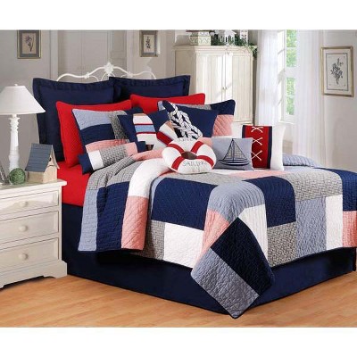 C&F Home Newport Pier King Quilt