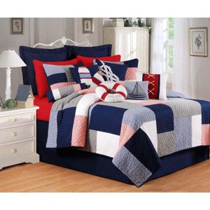 C&F Home Newport Pier King Quilt - 1 of 1