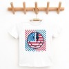 The Juniper Shop SmileyWorld Patriotic Checkered Lightning Youth Short Sleeve Tee - 3 of 4