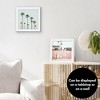 Americanflat 8x8 Picture Frame with Shatter-Resistant Glass, Gallery Style Frame with Engineered Wood, Signature Collection, White - 4 of 4