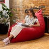 Jaxx Pillow Saxx 5.5-Foot Décor Bean Bag Giant Floor Pillow Lounge, Lush Velvet - 4 of 4