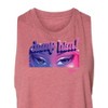 Women's Bratz Eyes Graphic Racerback Tank - Heather Mauve - Small - 2 of 3