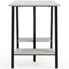 Signature Design by Ashley Casual Bayflynn Home Office Desk with 2 Fixed Shelves, White - 4 of 4