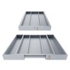 Expandable Silverware Drawer Organizer 7-9 Slots - Bamboo Utensil Organizer 17.5 x 13.5 - 20 - Royal Craft Wood - 3 of 4