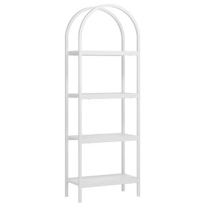 NicBex Bookshelf with Display Shelves & Metal Frame Bookcases for Living Room Home Office - 1 of 4