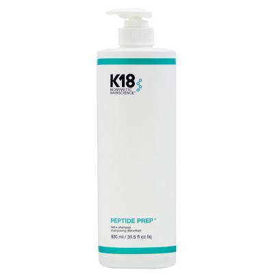 K18 Peptide Prep Color-Safe Detox Shampoo (31.5 oz XXL LITER) K 18 Clarifying Shampoo, Cleanse, Removes Product Buildup, Dirt, Oils & Metals