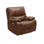 Quinby Leather Power Recliner - Abbyson Living