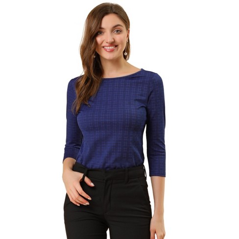 INSPIRE CHIC Women's Work Bow Print 2pc Sets Chiffon V Neck Contrast Panel Jacket Dress L White Blue - Walmart Supplies