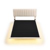 Queen Size Upholstered Platform Bed with Sensor Light and Headboard - 3 of 4