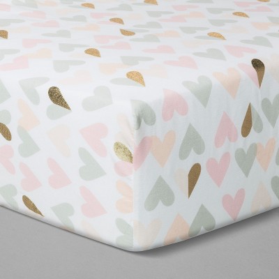 crib fitted sheet size