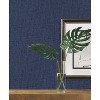 RoomMates Faux Grasscloth Weave Navy Peel and Stick Wallpaper - 4 of 4