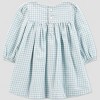 Carter's Just One You®️ Baby Girls' Gingham Dress with Tights - Blue - image 3 of 3