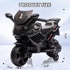 Jojoka 6V Kids Ride On Motorcycle w/Training Wheels, Electric Bike Toy w/Headlight, Horn & Music, Gift for Ages 3-6 - 3 of 4