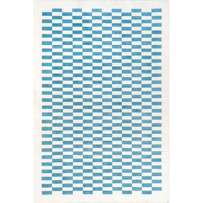 Nuloom Cristina Checkered Pet Friendly Machine Washable Area Rug