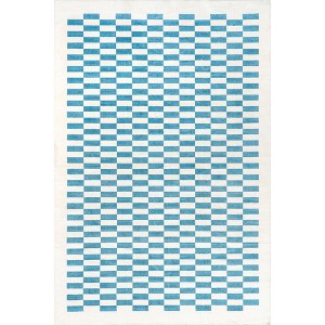 Nuloom Cristina Checkered Pet Friendly Machine Washable Area Rug - 1 of 4